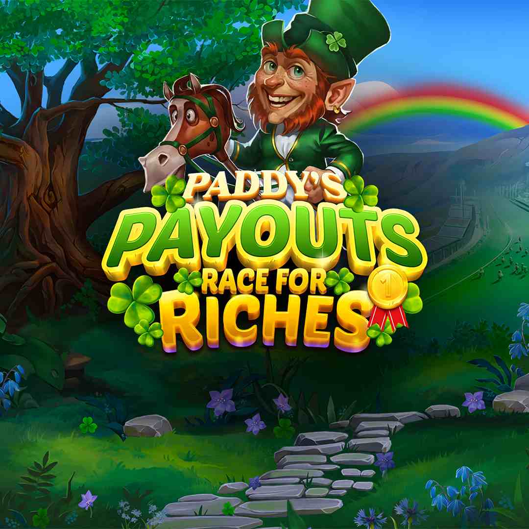 Paddy's Payouts Race for Riches game artwork